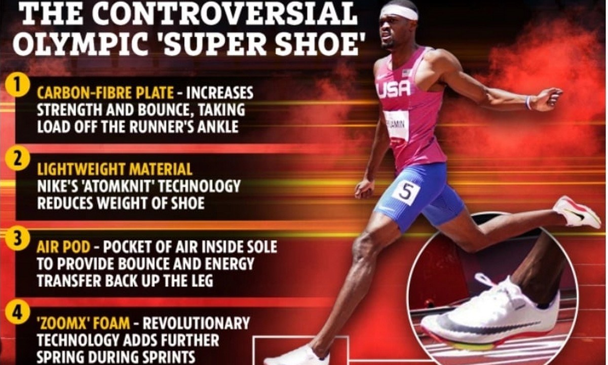 Ολυμπιακή διαμάχη για το «σούπερ παπούτσι» που λειτουργεί σαν «τραμπολίνο»