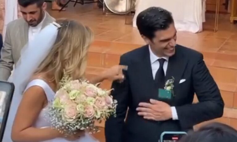 Μύρωνας Στρατής – Κατερίνα Ζαπάρδα: Παντρεύτηκαν σε στενό κύκλο