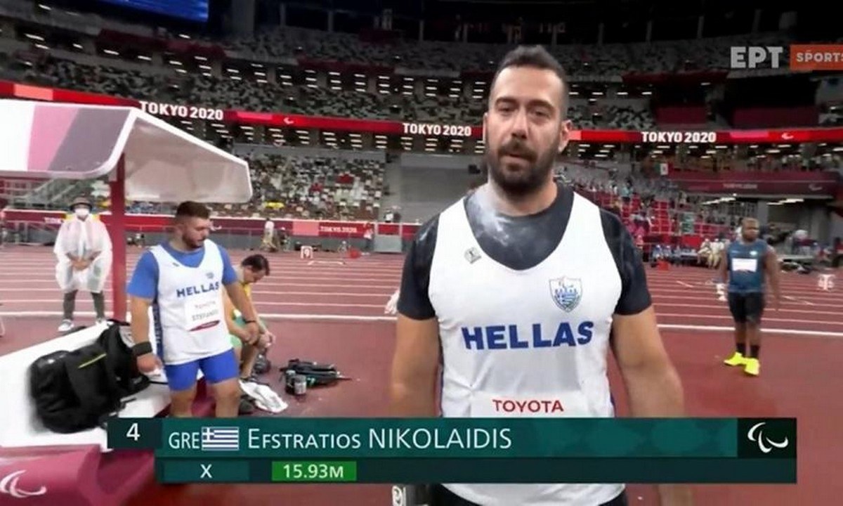 Παραολυμπιακοί Αγώνες 2020: Χάλκινος ο Στράτος Νικολαΐδης στη σφαίρα – Ατομικό ρεκόρ για τον Στεφανίδη!