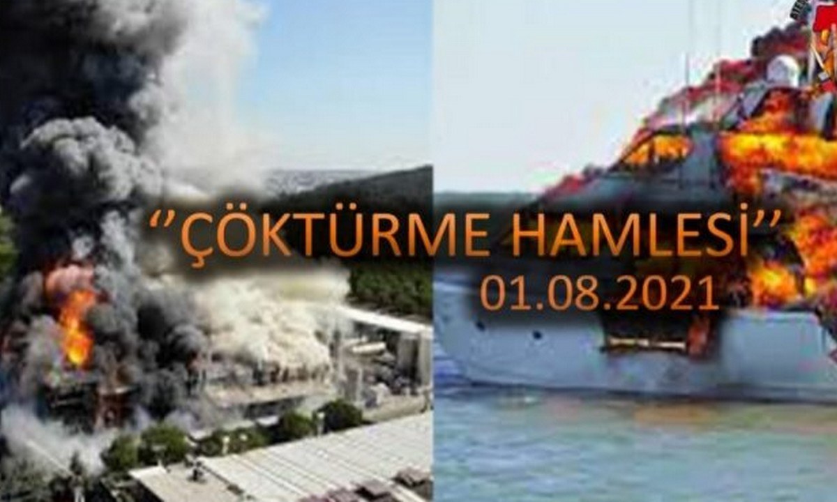 Ελληνοτουρκικά: Αυτή η ομάδα ανέλαβε την ευθύνη για τις φωτιές στη Τουρκία