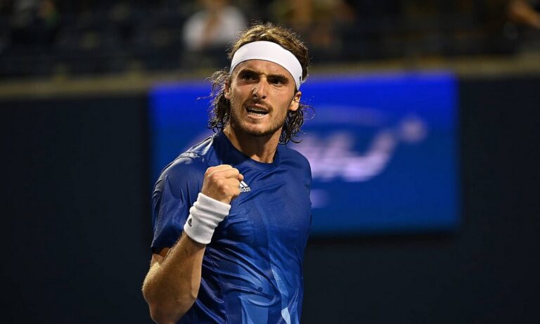 Τσιτσιπάς: Νίκη στα γενέθλιά του – Στους «8» του Rogers Cup