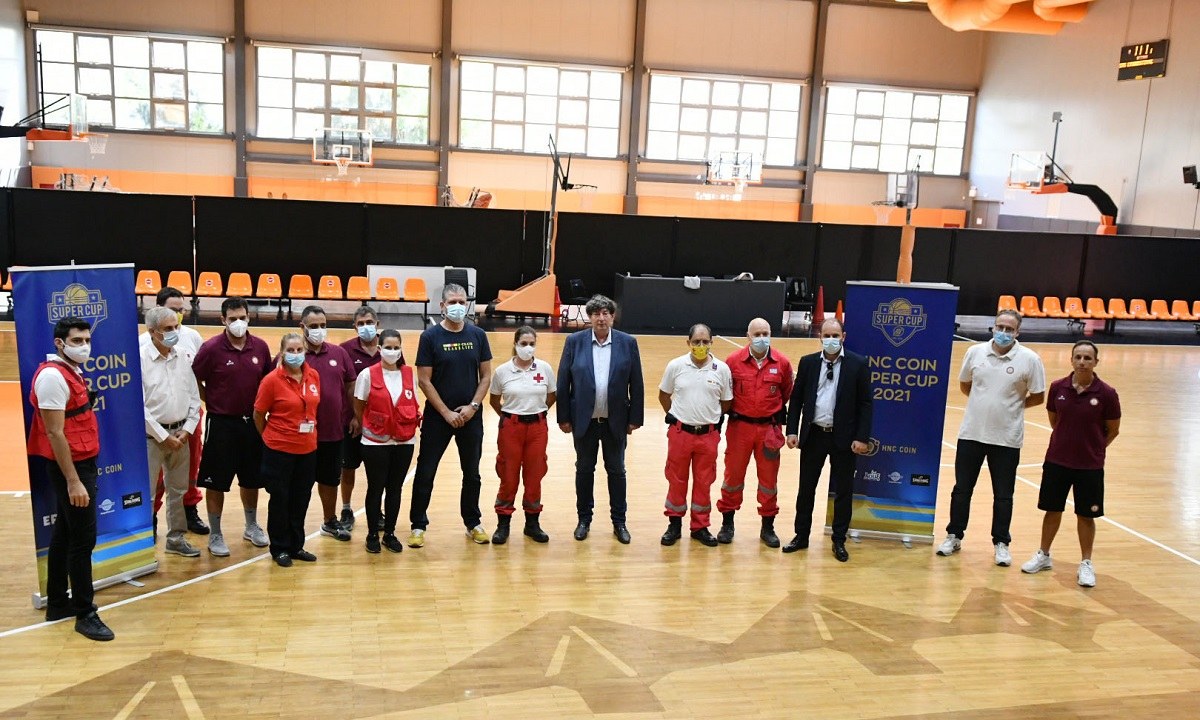HNC Coin Super Cup: Ελληνικός Ερυθρός Σταυρός και ΕΣΑΚΕ μαζί