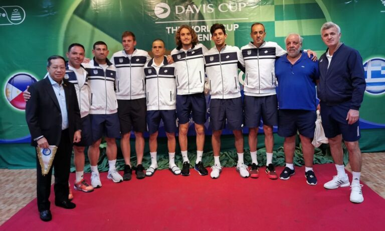 Τένις – Davis Cup: Αναχωρεί για την Κρήτη η Εθνική με Τσιτσιπά – «Διεκδικούμε το όνειρό μας»