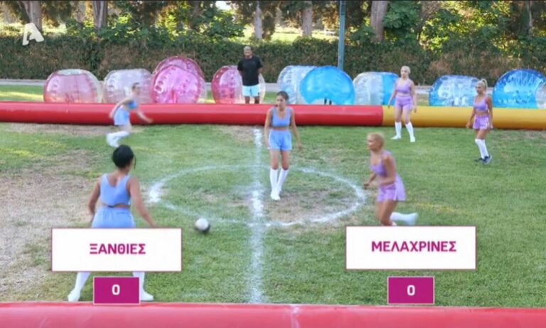 The Bachelor: Στο σημερινό επεισόδιο, ο Αλέξης Παππάς θα βάλει τις κοπέλες να παίξουν ποδόσφαιρο, πριν να γίνει η τελετή των ρόδων.