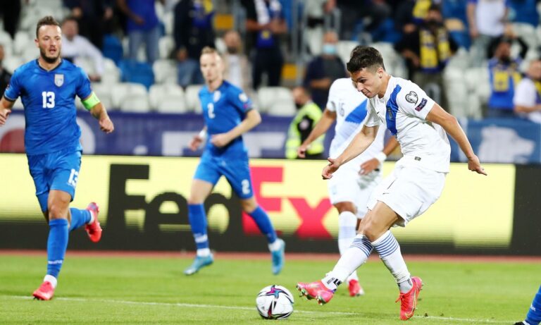 Κόσοβο – Ελλάδα: Ασίστ ο Μπακασέτας, γκολ ο Δουβίκας και 0-1 η Εθνική! (vid)