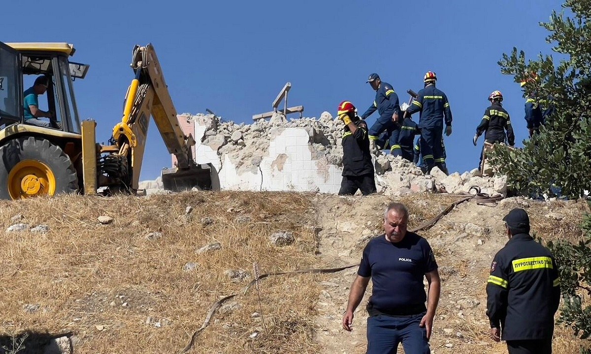 Σεισμός – Κρήτη: Ζημιές σε κτίρια – Δυο ναοί κατέρρευσαν!