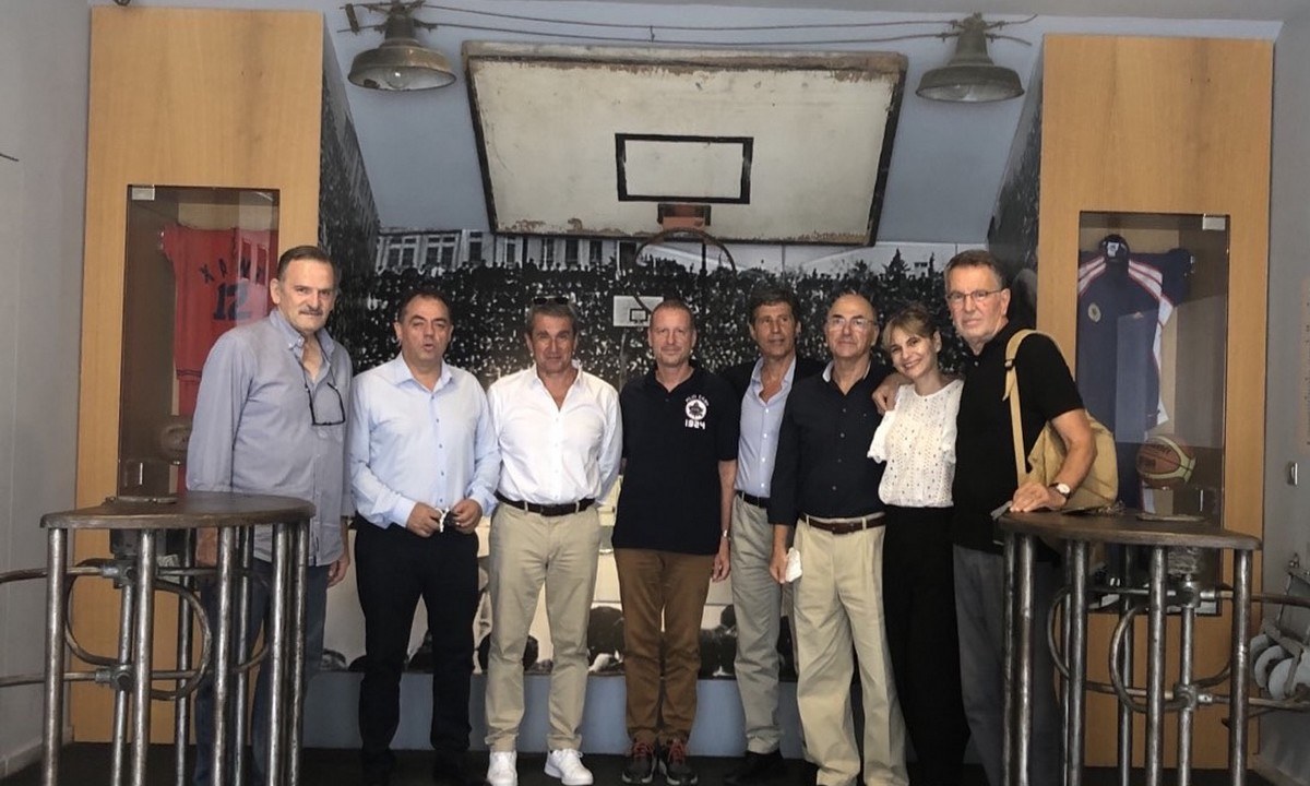 Ο Ανδρέας Λοβέρδος επισκέφθηκε το πρώτο Μουσείο Μπάσκετ της Ελλάδας στη ΧΑΝΘ
