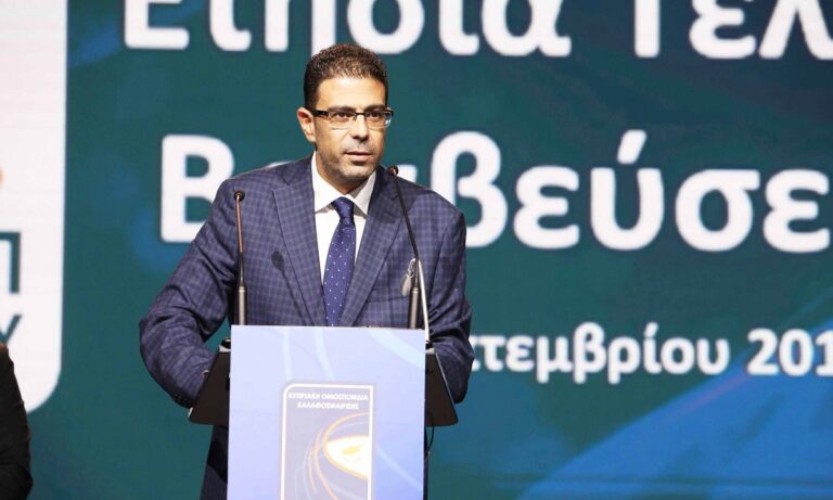 Μουζουρίδης: «Θέλουμε να γίνει στην Κύπρο ο όμιλος της Ελλάδας στο Eurobasket του 2025»