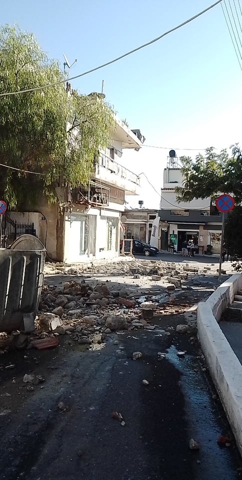 ισχυρός σεισμός στην Κρήτη