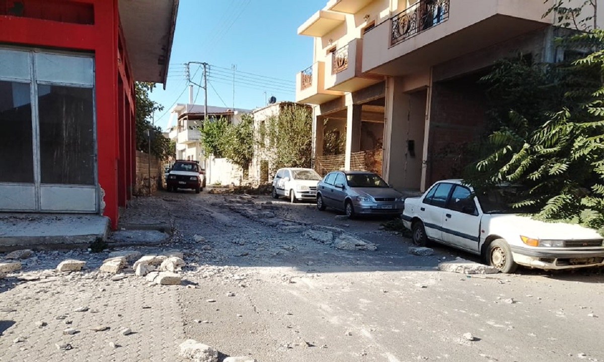 Σεισμός – Κρήτη: Οι πρώτες εικόνες από τις καταστροφές στο Ηράκλειο!
