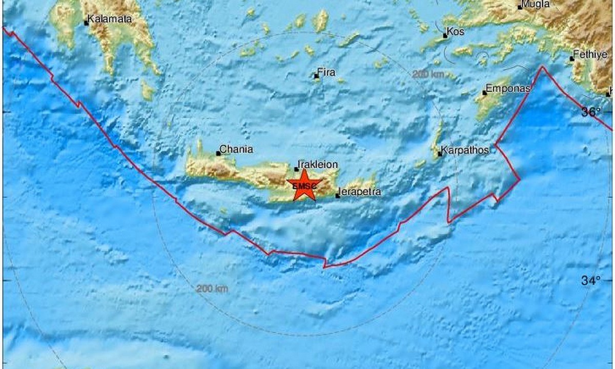 Σεισμός – Κρήτη: Μεγαλύτερος απ’ ότι περιμέναμε ο σεισμός στο Ηράκλειο