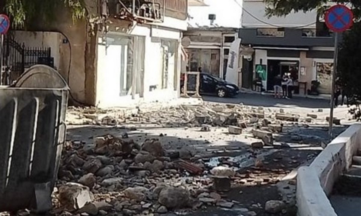 Σεισμός Κρήτη – Δήμαρχος Ηρακλείου: «Δεν υπάρχουν πληροφορίες για σωματικές βλάβες»