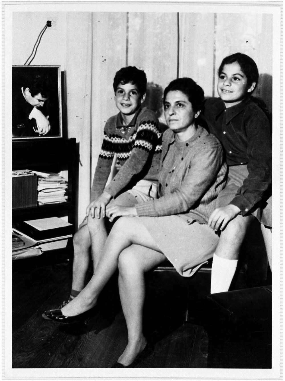 Μυρτώ, Γιώργος και Μαργαρίτα Θεοδωράκη.