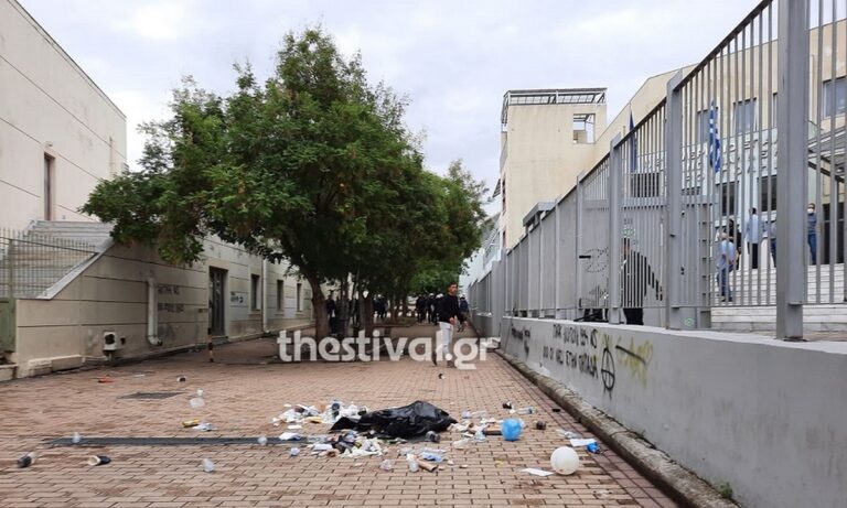 ΕΠΑΛ Σταυρούπολης: Νέα δολοφονική επίθεση σε αντιφασίστες φοιτητές – Τους πέταξαν μολότοφ και πέτρες