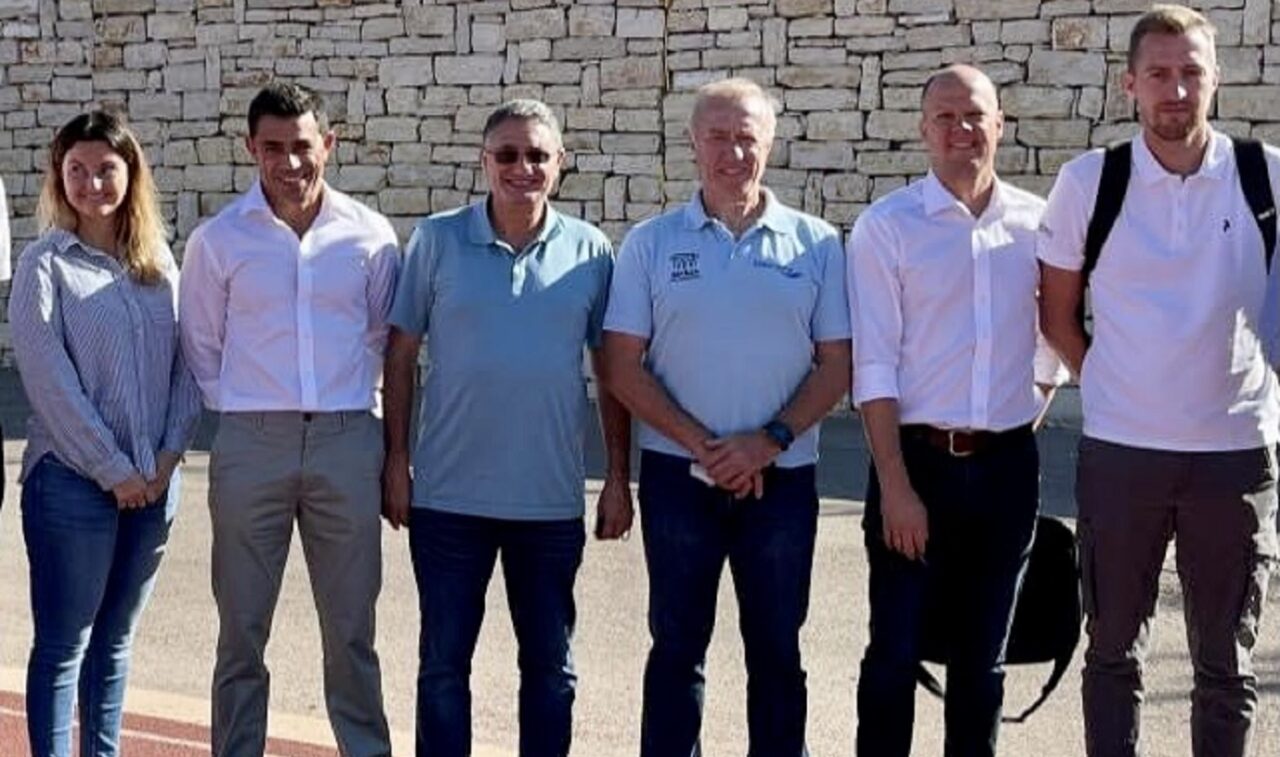 Ο Παναγιώτης Δημάκος επισκέφθηκε τις τελευταίες ημέρες την Ιερουσαλήμ και είδε την πρόοδο προετοιμασίας για το Ευρωπαϊκό Πρωτάθλημα Κ18.