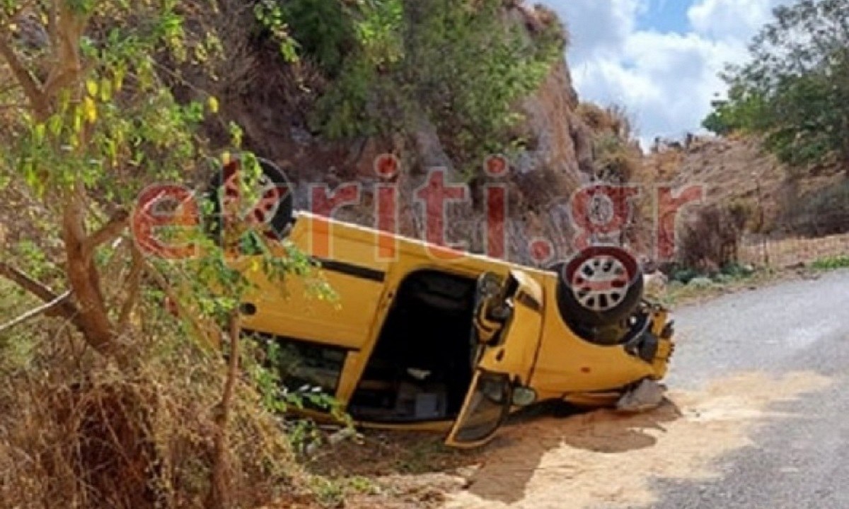 Τροχαίο δυστύχημα στην Κρήτη με θύμα έναν 56χρονο άνδρα νεκρό