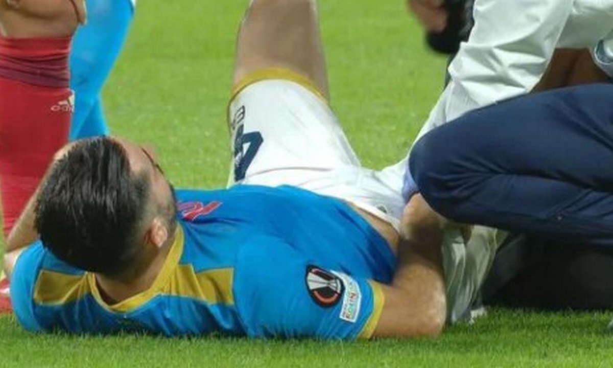 Νάπολι: Γλύτωσε τα χειρότερα ο Μανωλάς που αποχώρησε τραυματίας από το ματς με την Λέγκια