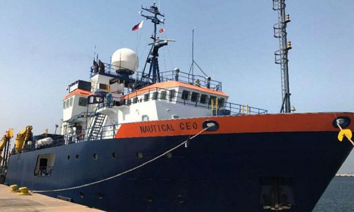 Tο ερευνητικό σκάφος Nautilac Geo έκανε έρευνες στην κυπριακή ΑΟΖ