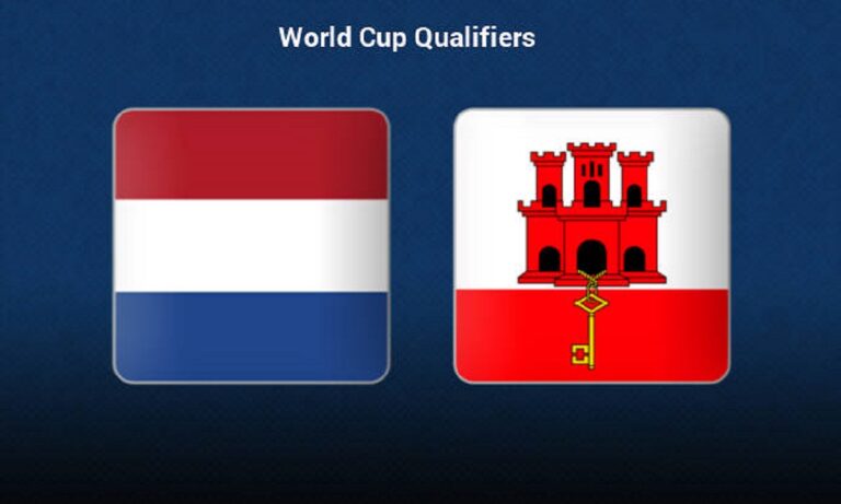 Ολλανδία – Γιβραλτάρ LIVE