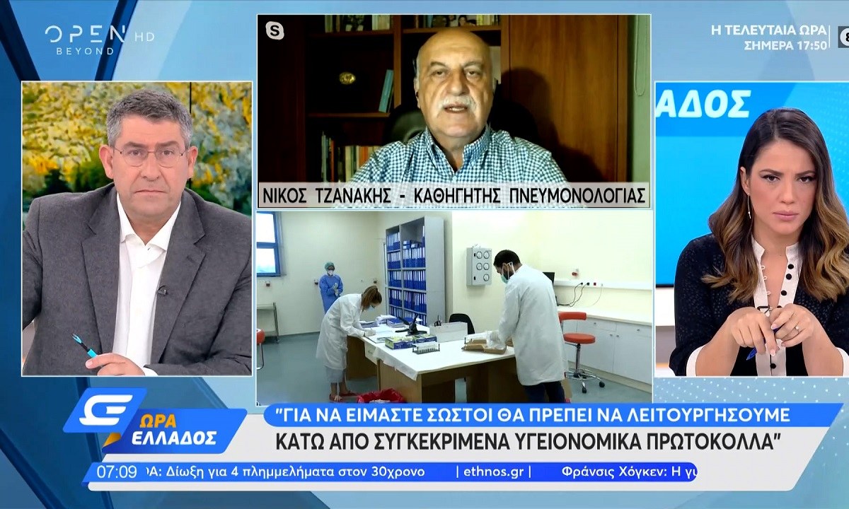 Κορονοϊός: Ο Νίκος Τζανάκης θέλει περιορισμό μετακινήσεων από νομό σε νομό για τους ανεμβολίαστους – Τα βάζει και με την εκκλησία