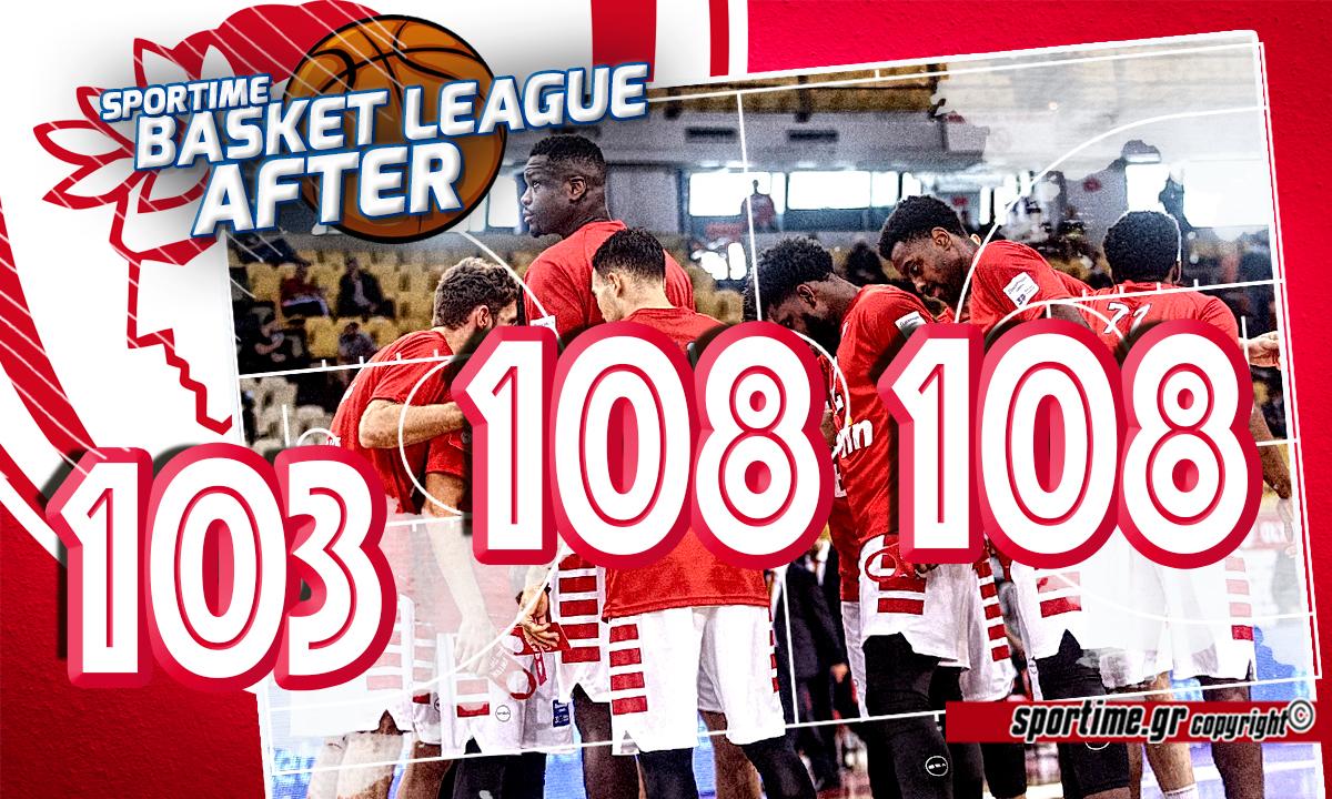 Basket League after: Η εξήγηση για τις σερί κατοστάρες του Ολυμπιακού είναι το κίνητρο