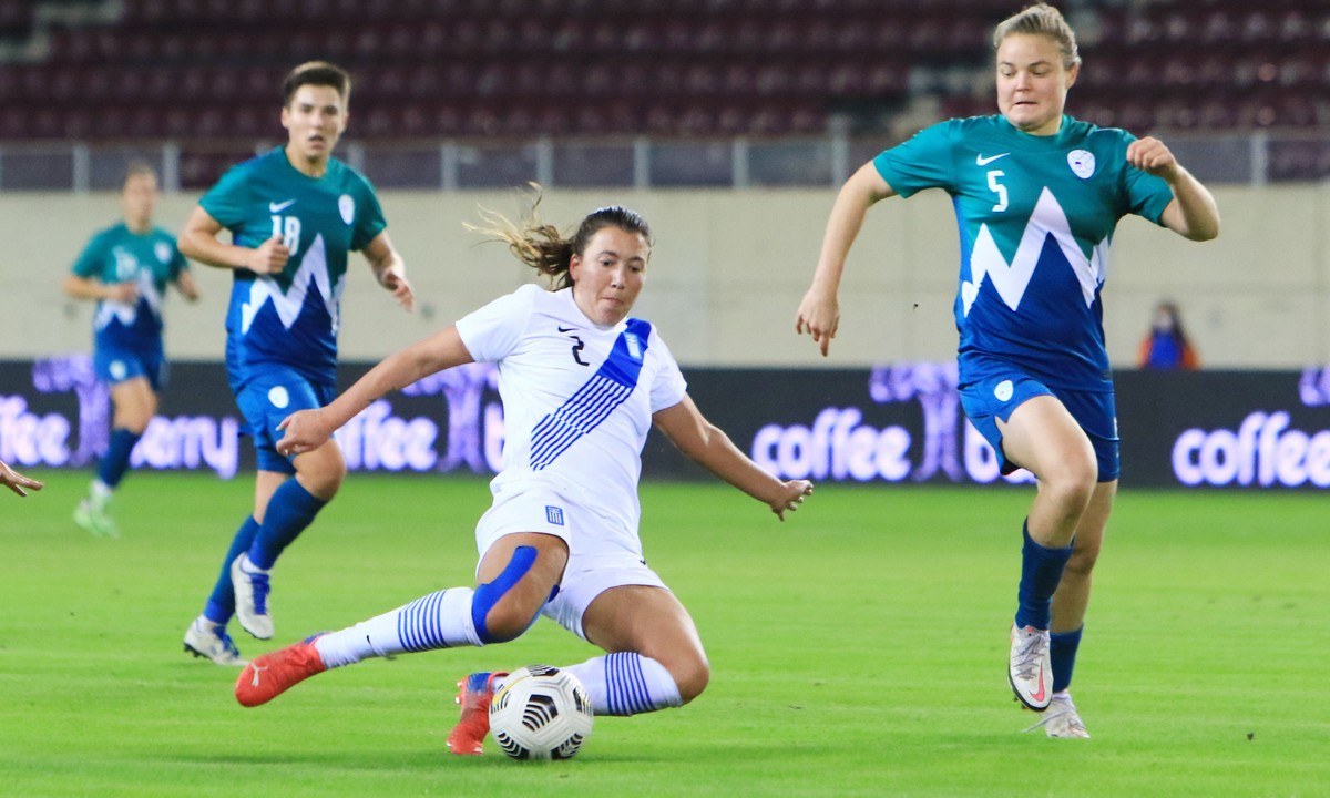 Ελλάδα – Σλοβενία 1-4: Covid-19 και Σβερ, Πράζνικαρ «λύγισαν» την Εθνική Γυναικών