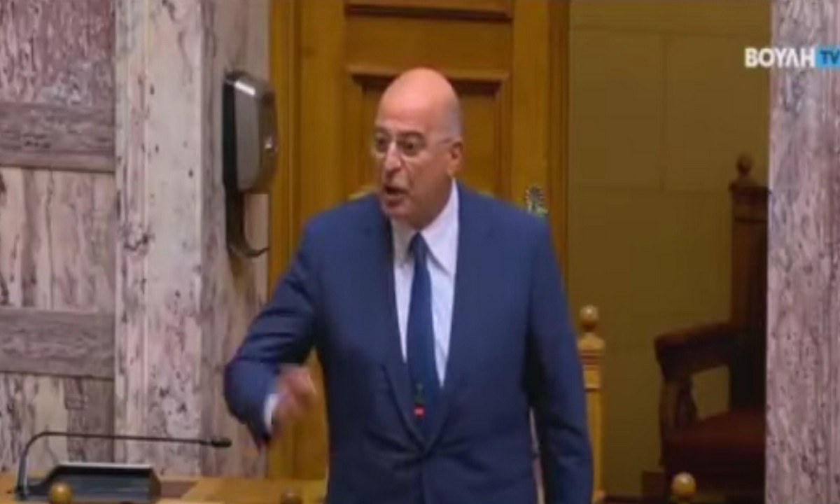 Κωνσταντίνος Μπογδάνος: Δείτε τι είπε ο Νίκος Δένδιας στη Βουλή