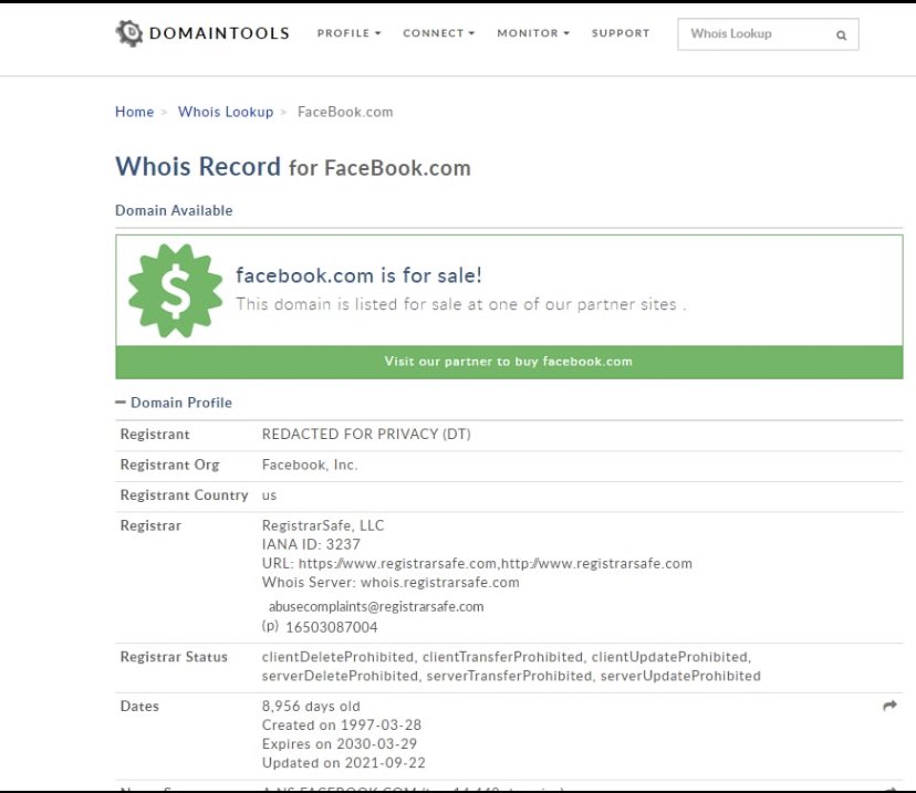 Προς πώληση η σελίδα του facebook κατά λάθος! 