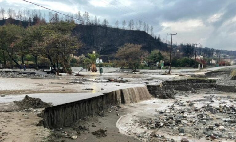 Κακοκαιρία «Αθηνά»: Προκάλεσε μεγάλες καταστροφές στην Εύβοια