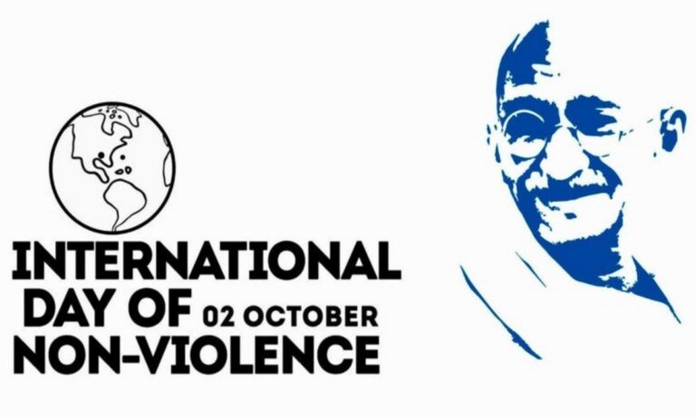 2 Οκτωβρίου: Σήμερα γιορτάζεται η Διεθνής Ημέρα Μη Βίας