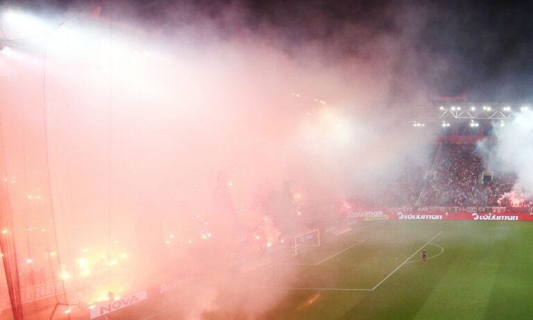 Ολυμπιακός – Ανακοίνωση: «Οι ανεγκέφαλοι χάλασαν τον ρυθμό του παιχνιδιού»