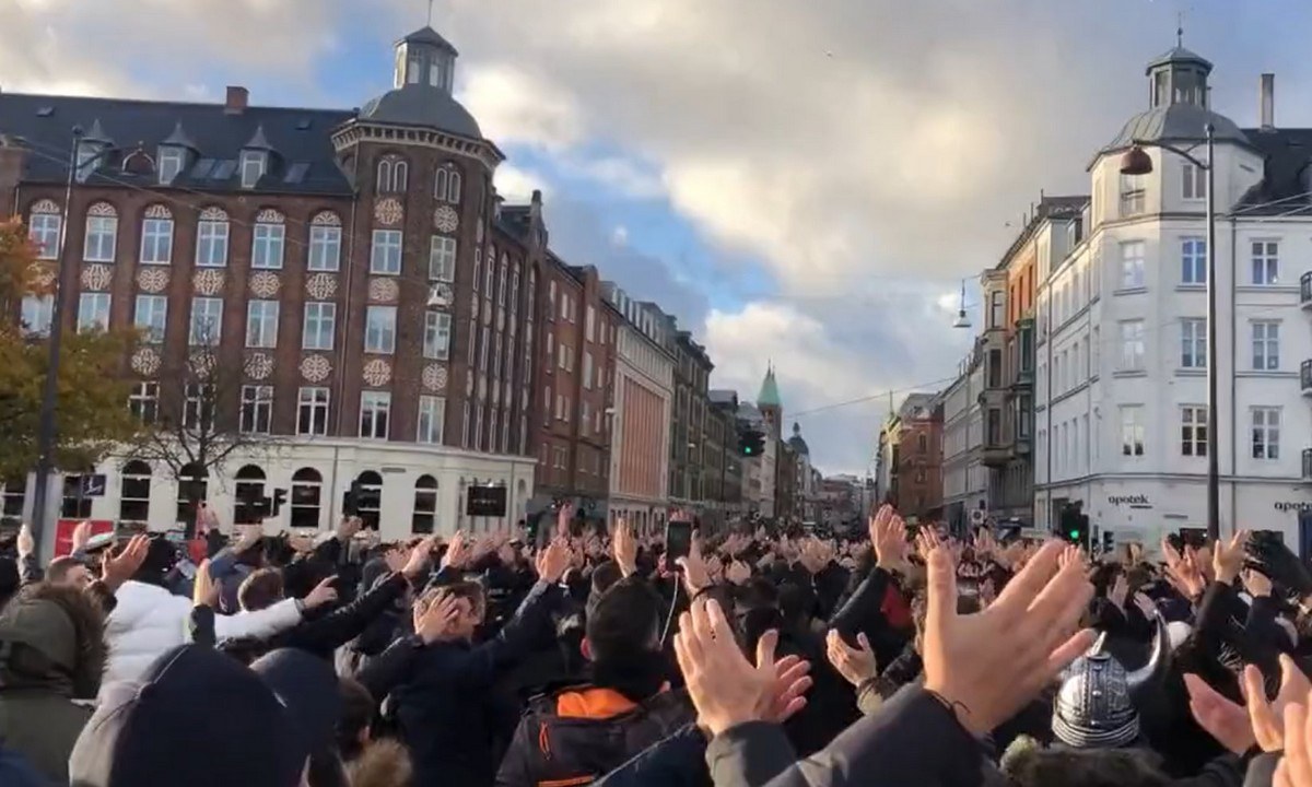 Κοπεγχάγη – ΠΑΟΚ: «Βούλιαξε» η πρωτεύουσα της Δανίας από 1000 ΠΑΟΚτσήδες (vids)