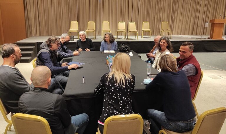 Η Σοφία Σακοράφα συναντήθηκε με το νέο προπονητικό σχήμα