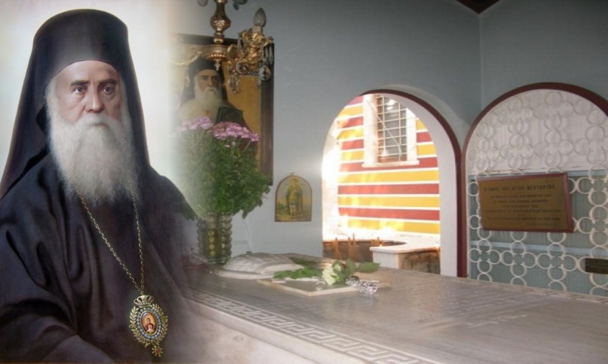 Οι χτύποι στον τάφο του Αγίου Νεκταρίου: Ένα συγκλονιστικό και διαρκές θαύμα στην Αίγινα