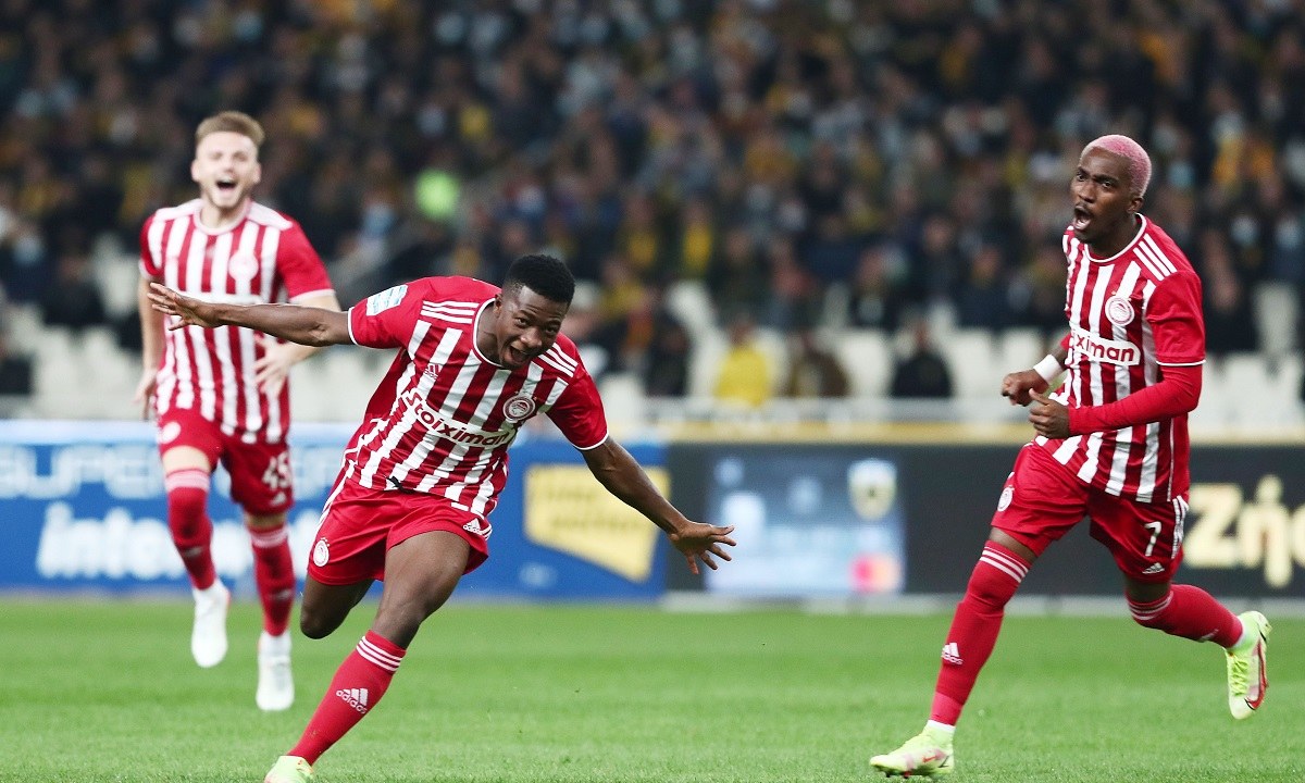 ΑΕΚ-Ολυμπιακός: Τρομερό γκολ από τον Αγκιμπού Καμαρά (vid)