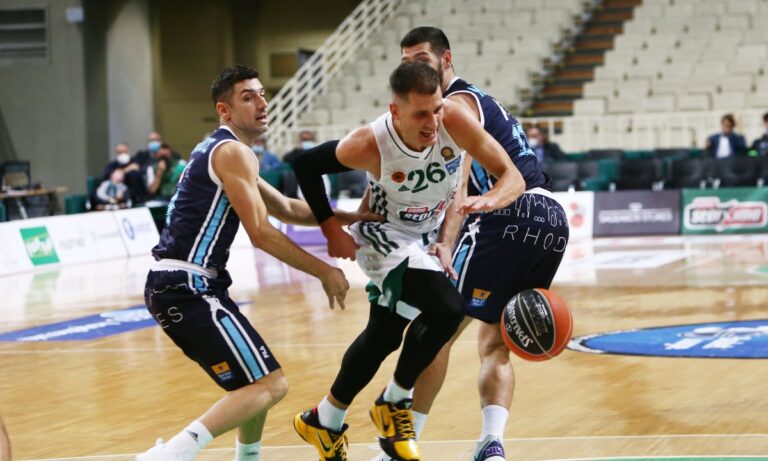 Παναθηναϊκός- Κολοσσός Ρόδου 77-54: Άνετα και με μοίρασμα χρόνου