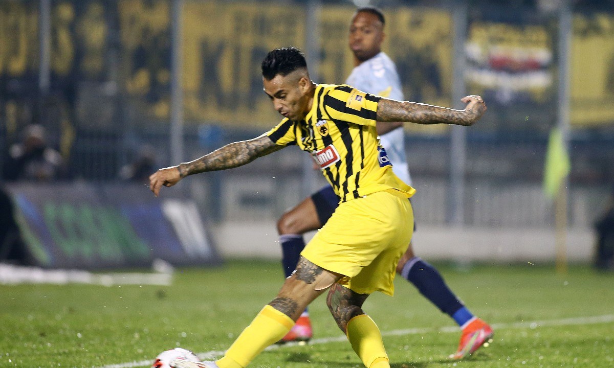 Aπόλλων Σμύρνης-ΑΕΚ: Ο Αραούχο το 2-2 στο 80′! (vid)