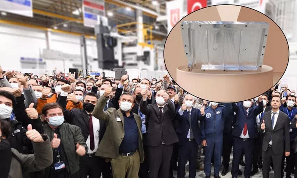 Ελληνοτουρκικά: Οι Τούρκοι έφτιαξαν το πρώτο κομμάτι του εθνικού μαχητικού τους – Πανηγυρισμοί