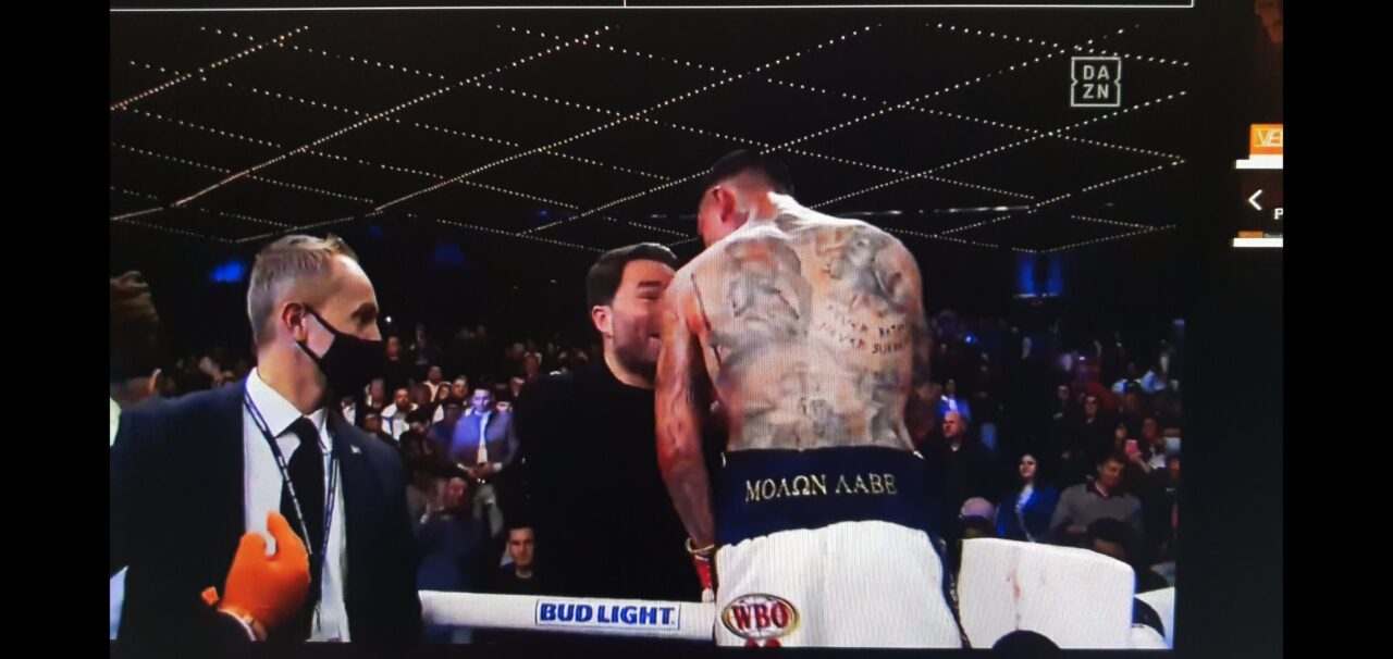 Καμπόσος: Το «Μολών λαβέ» των Σπαρτιατών ήταν γραμμένο στο σορτσάκι του παγκόσμιου πρωταθλητή