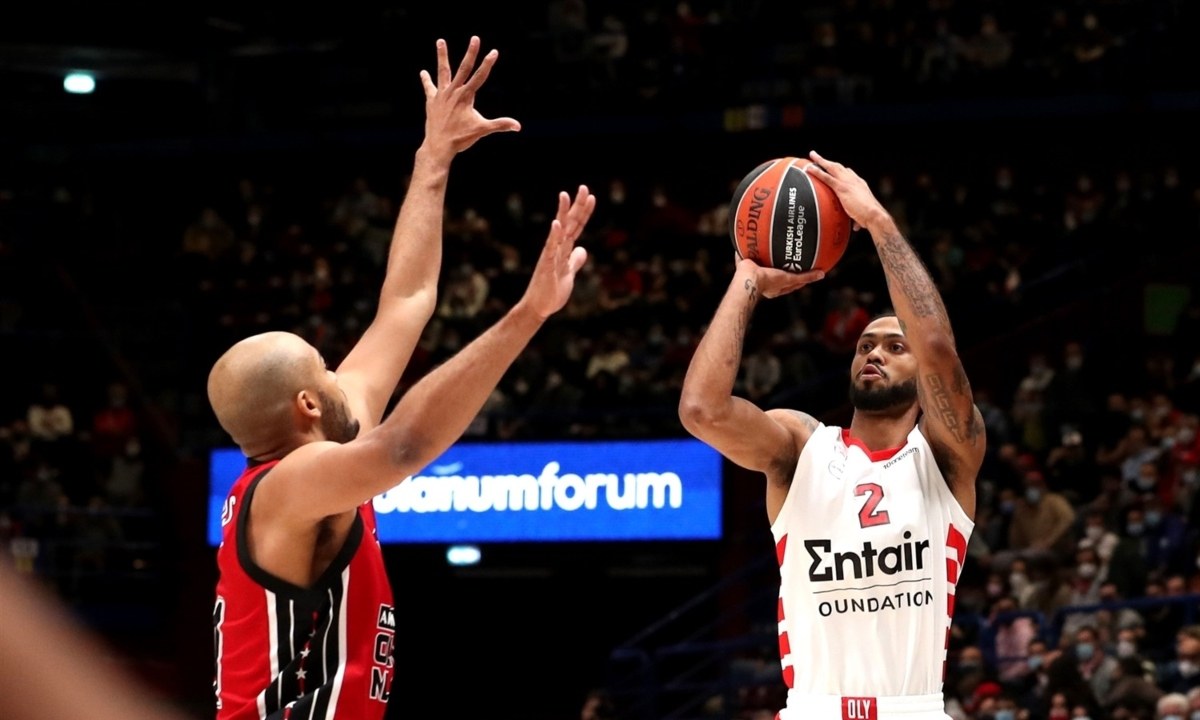 Αρμάνι Μιλάνο- Ολυμπιακός  72-93: Την κατασπάραξε!