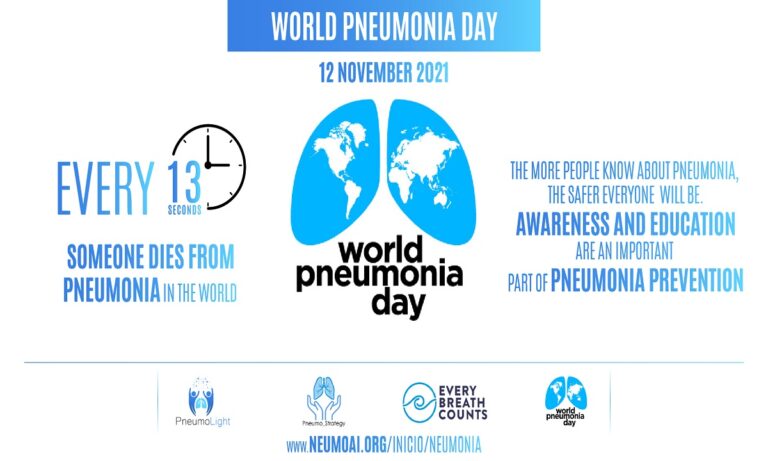 12 Νοεμβρίου: Παγκόσμια Ημέρα κατά της Πνευμονίας!