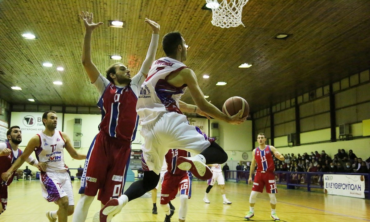 Α2: Η Ελευθερούπολη 90-85 τον Χαρίλαο Τρικούπη