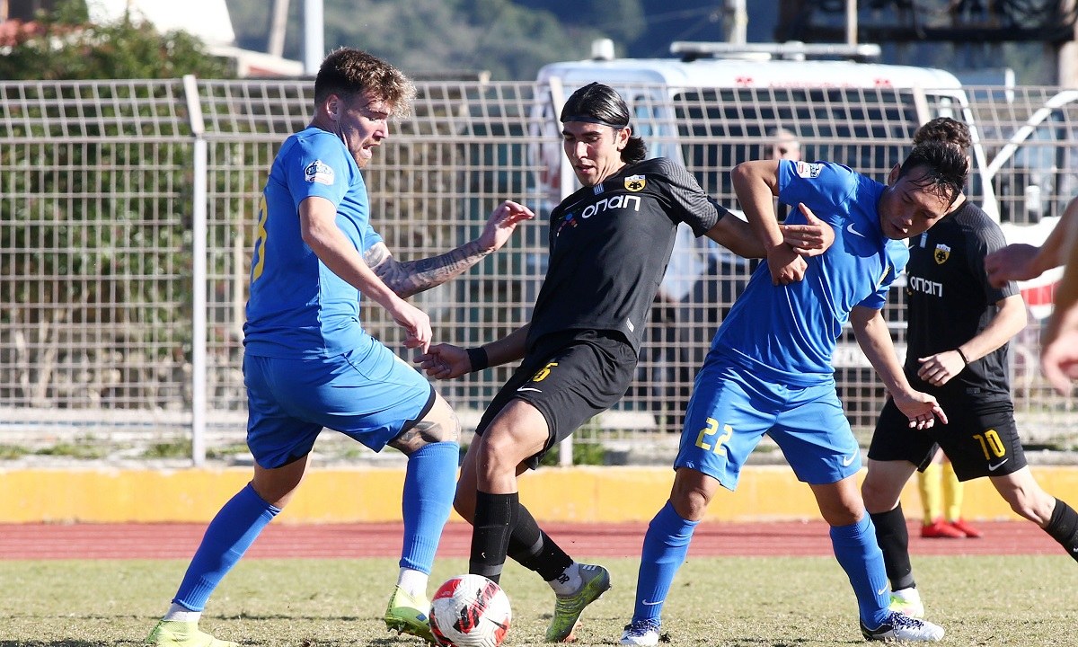 Ζάκυνθος – ΑΕΚ Β’ 0-0: Παρέμειναν αήττητοι οι «κιτρινόμαυροι»