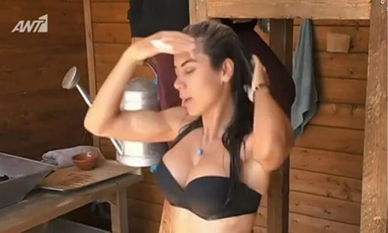 Η Φάρμα: Νέα «ακατάλληλα πλάνα» με την Κρίστυ Λυκοπούλου έριξαν το twitter!