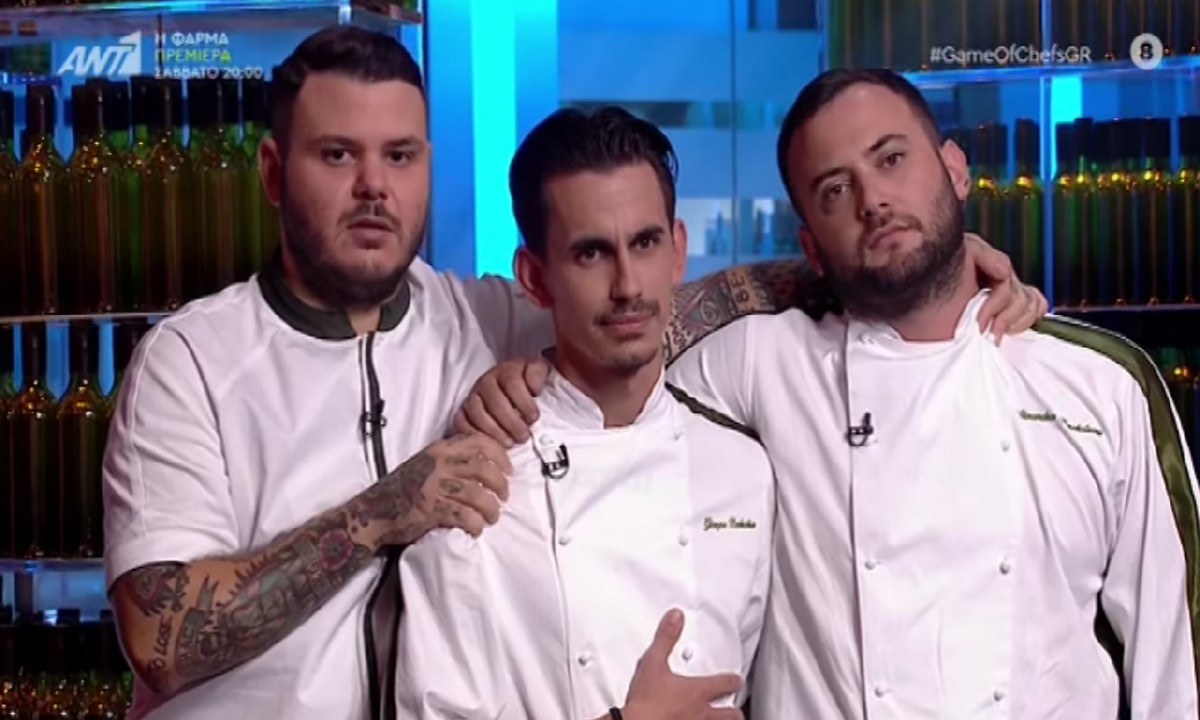 Οι τρεις φιναλίστ του ριάλιτι του ΑΝΤ1 «Game of Chefs»