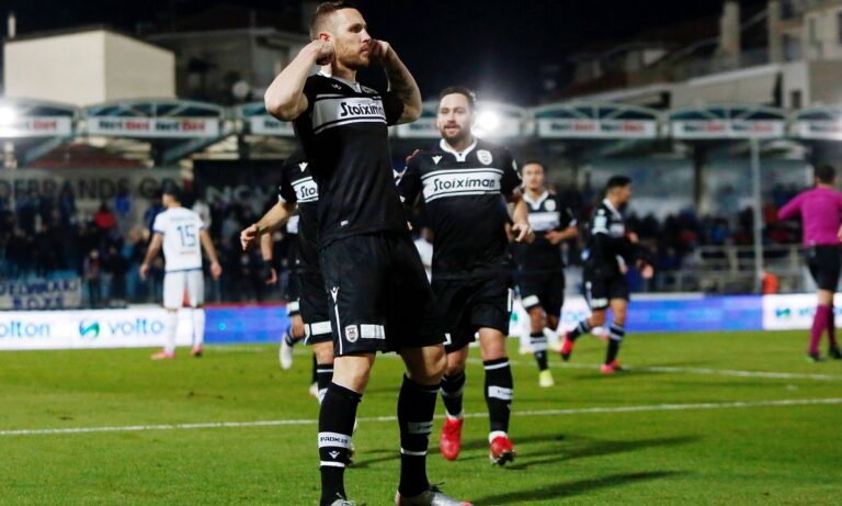 ΠΑΣ Γιάννινα – ΠΑΟΚ: Ο Κούρτιτς ανοίγει το σκορ με πέναλτι στους Ζωσιμάδες (vid)