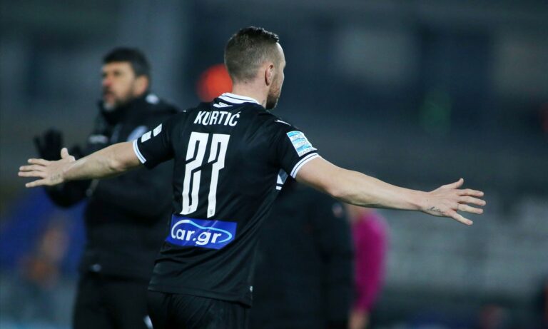 ΠΑΣ Γιάννινα – ΠΑΟΚ: Τρομερό πλασέ του Κούρτιτς – Δεύτερο γκολ για τον Σλοβένο (vid)