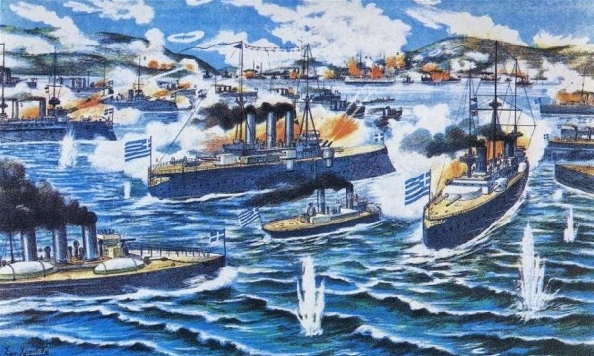 Η ναυμαχία της Έλλης (3 Δεκεμβρίου 1912): Σαν σήμερα ο θρίαμβος του ελληνικού στόλου επί των Τούρκων. Επικεφαλής ο ναύαρχος Παύλο Κουντουριώτη
