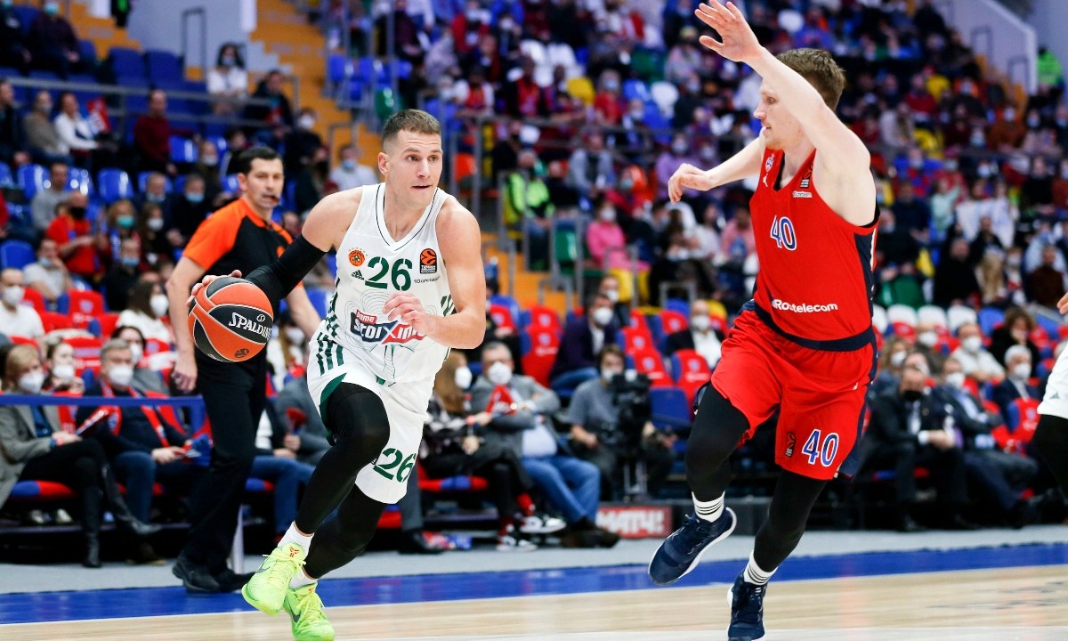 ΤΣΣΚΑ Μόσχας- Παναθηναϊκός 97-77: Ούτε που την κοίταξε