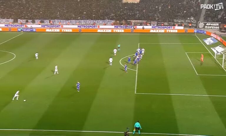 ΠΑΟΚ – Λαμία: Ίδιο γκολ είχε ακυρωθεί στον «δικέφαλο» στο ντέρμπι με τον Ολυμπιακό (vid)